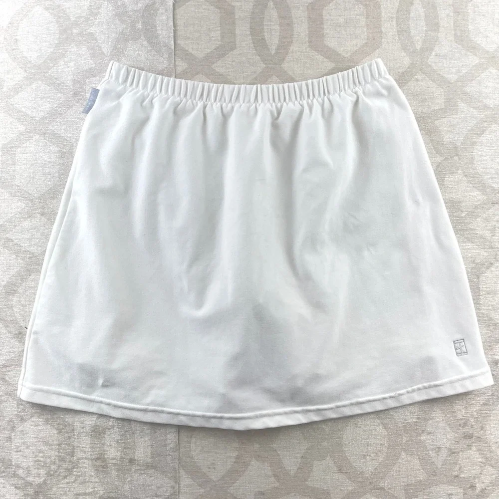 Nike Dri Fit Tennis Skirt White Athletic Skort Skirt Women M 8 10‎